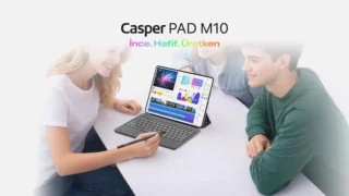 Casper PAD M10 Pro: Kalem ve Klavyeli 12,2 İnç Uygun Fiyatlı Tablet