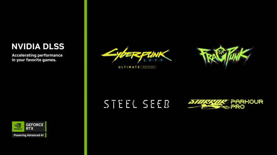Cyberpunk 2077 ve Daha Fazlası İçin DLSS 4 ve Çoklu Kare Oluşturma Desteği