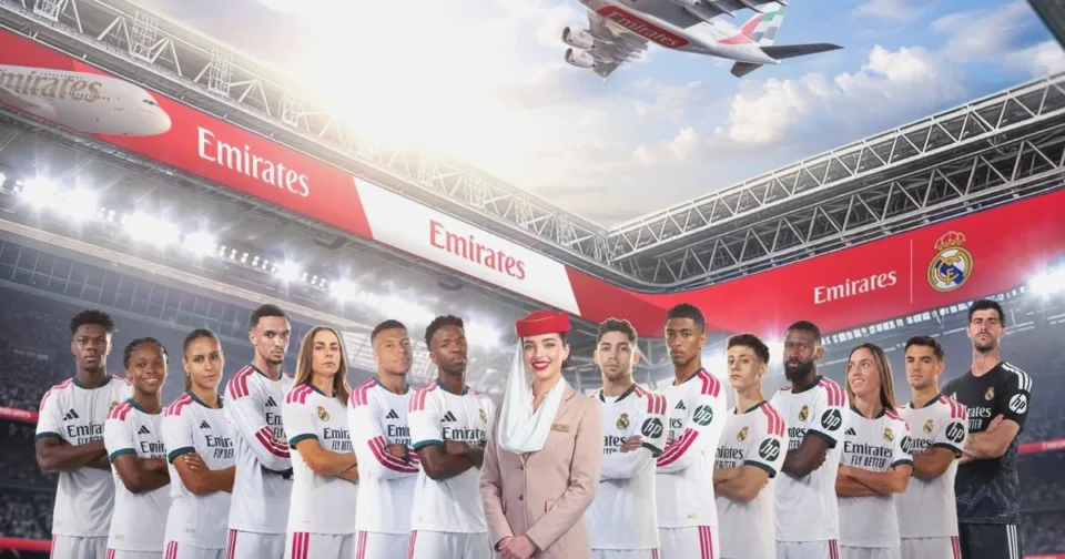 Emirates ve Real Madrid Ortaklığı 5 Sezon Daha Uzatıldı