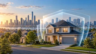 Enact Mortgage 2028 kota payı reasürans anlaşmasını temsil eden konut sigortası görseli