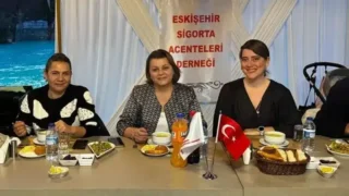 Eskişehir’de sigortacılar bu yemekte bir araya geldi; Önemli mesajlar verildi