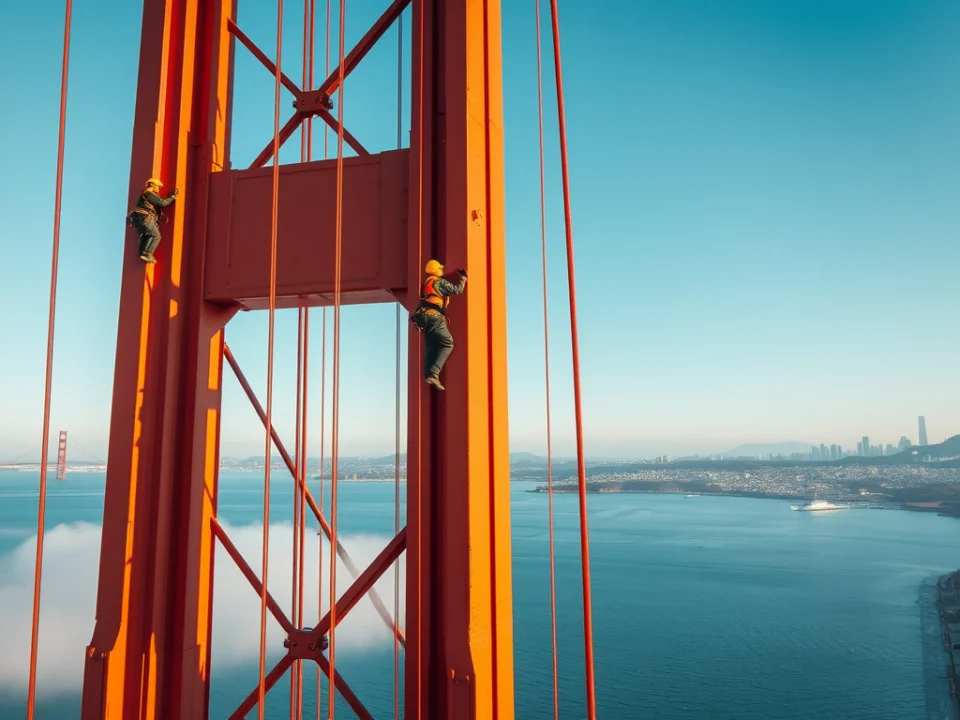 Golden Gate Köprüsü neden sürekli boyanıyor?