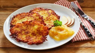 Kıtır kıtır bir tat arayanlara: Reibekuchen tarifi