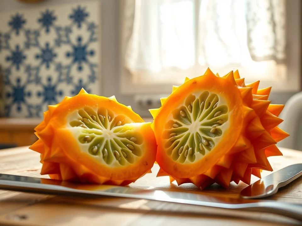 Kiwano (Boynuzlu kavun) nasıl yenir?