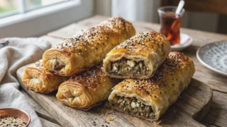 Köz Patlıcanlı Börek Tarifi: Malzemeler ve Yapılışı