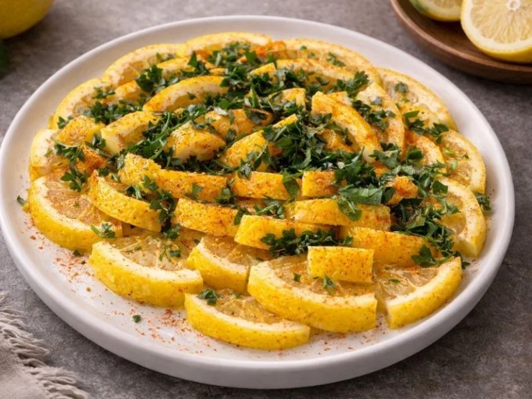 Limon Salatası Tarifi ve Malzeme Listesi