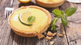 Mini Limonlu Tart İçin Hamur ve Krema Hazırlanışı