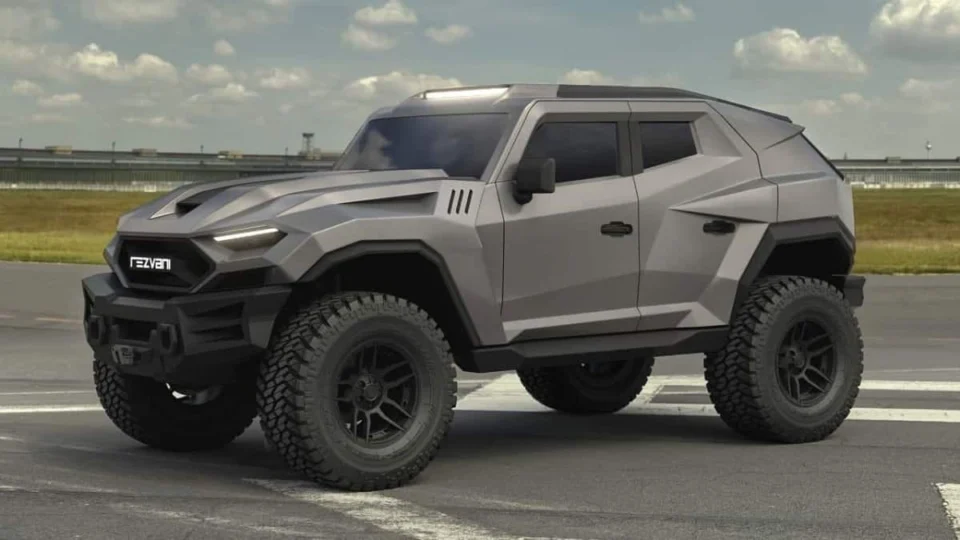 Rezvani Tank 2026 tanıtıldı: 1000 beygir gücünde zırhlı araç