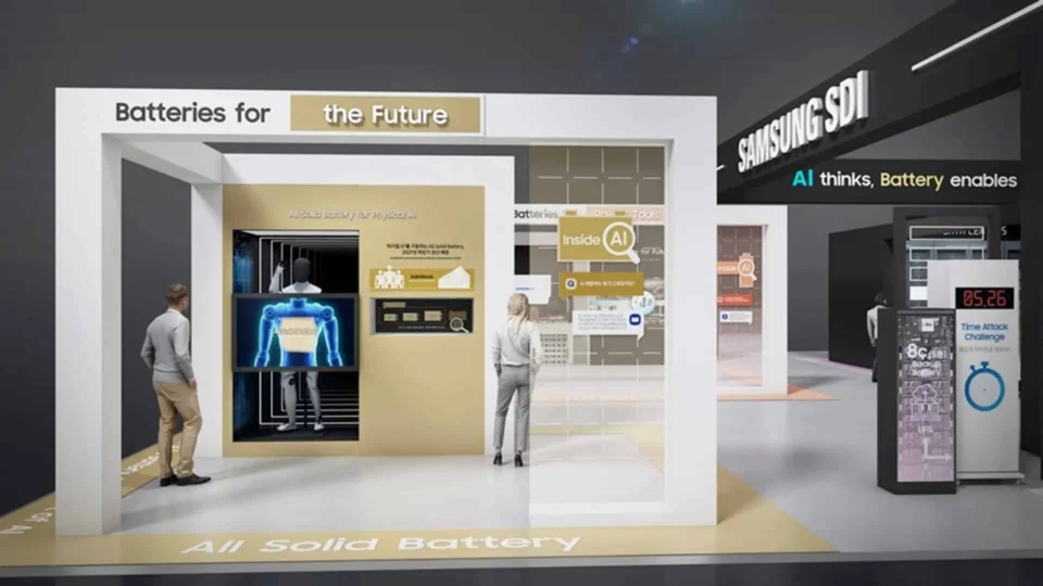 Samsung SDI, Robotlar İçin Katı Hal Bataryasını Tanıtacak
