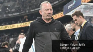 Sergen Yalçın: İstifa Etmeye Hazırım