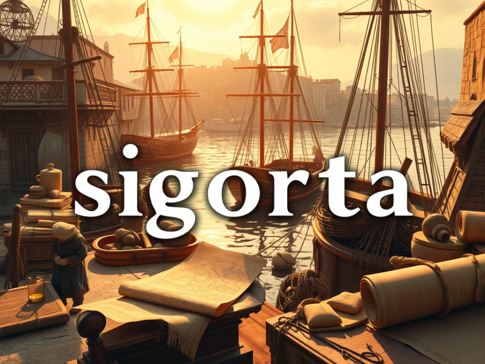 Sigorta kelimesinin kökeni nedir ve hangi dilden gelir?