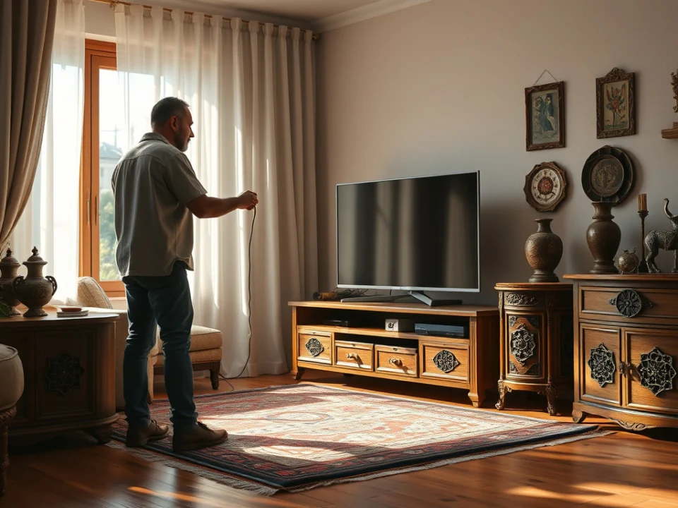Televizyon fişe takınca sigorta attırıyor