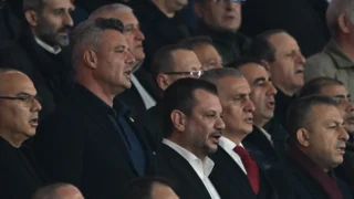 Trabzonspor ile Fenerbahçe maçını kulüp başkanları birlikte izledi