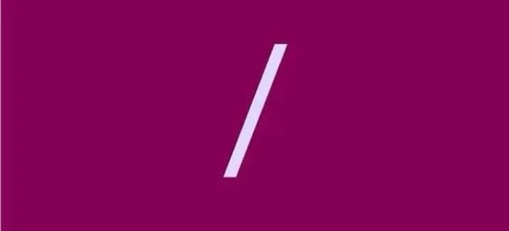 Understanding and Using the Slash Sign